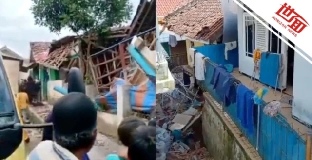 印度尼西亚爪哇岛5.6级地震已造成46人死亡，700人受伤，建筑物损毁严重，伤者挤满医院